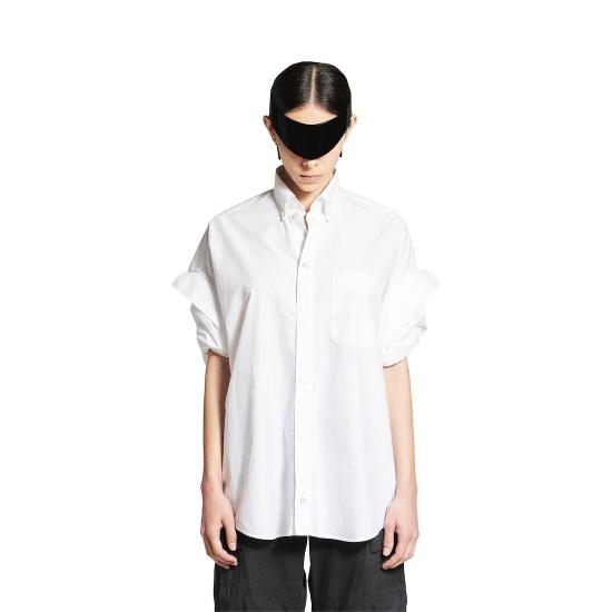 25SS 발렌시아가 셔츠 834033TNM60 9000 WHITE - BALENCIAGA
