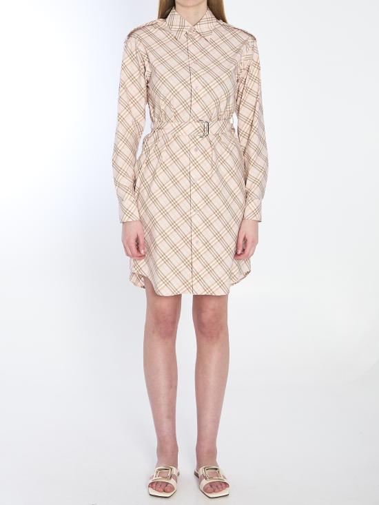 25SS 버버리 미디 원피스 8104976 PINK