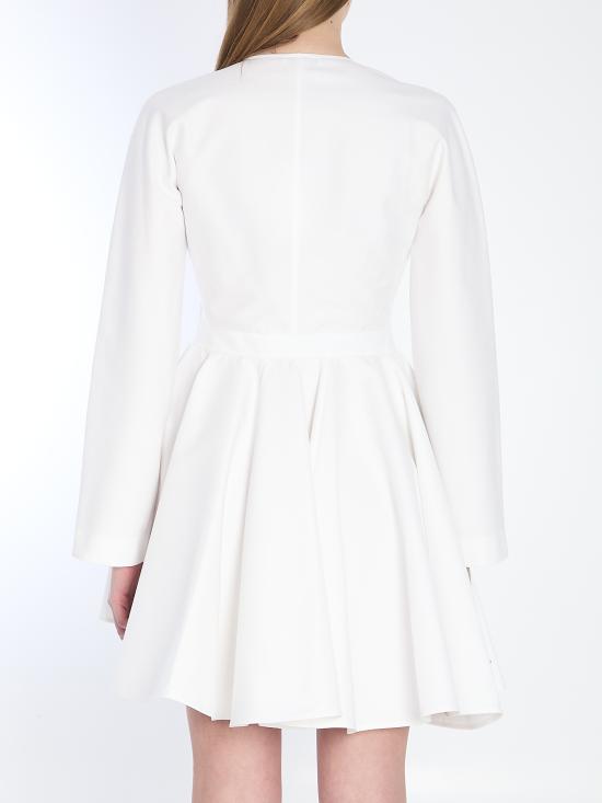 25SS 알라이아 미디 원피스 AA9R2618T447A WHITE - ALAIA