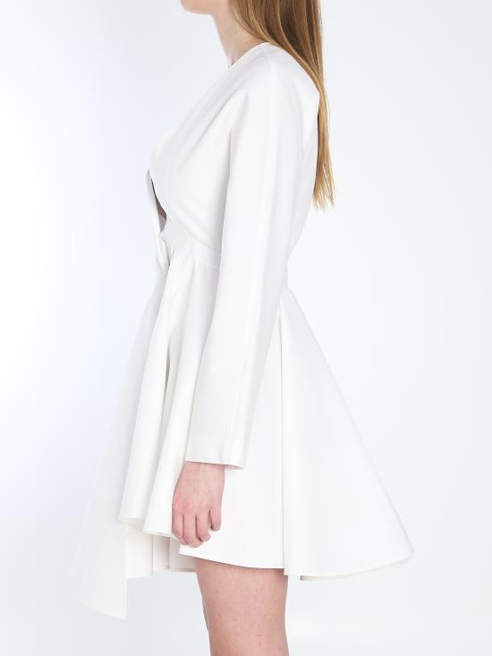 25SS 알라이아 미디 원피스 AA9R2618T447A WHITE - ALAIA