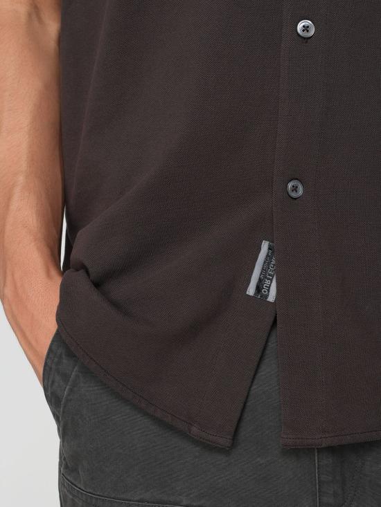 25SS 아워레가시 반팔 셔츠 M2256AD BROWN DOM - OUR LEGACY