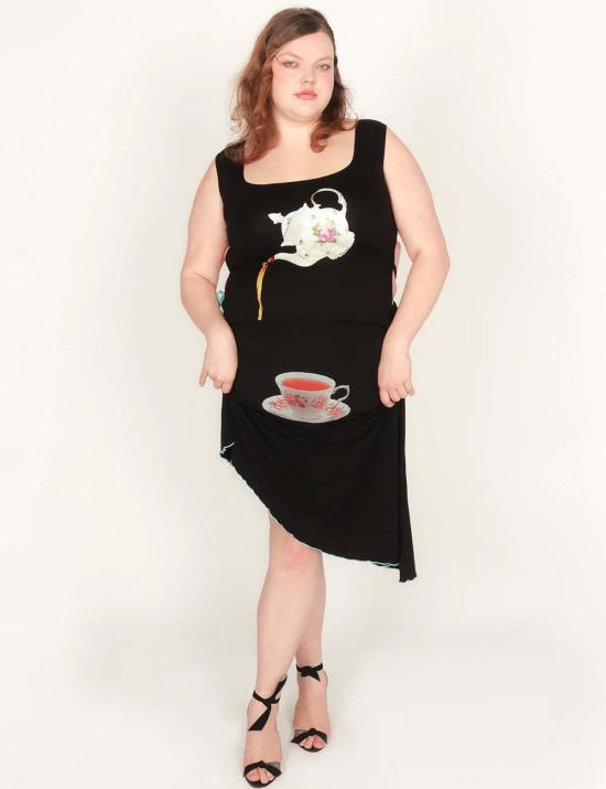  타일러 맥길리버리 미디 스커트 앨리스 스커트 - TYLER MCGILLIVARY