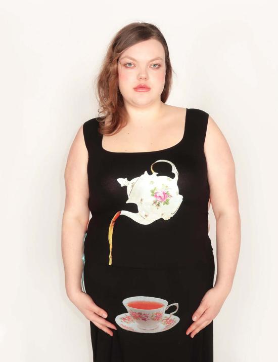  타일러 맥길리버리 미디 스커트 앨리스 스커트 - TYLER MCGILLIVARY