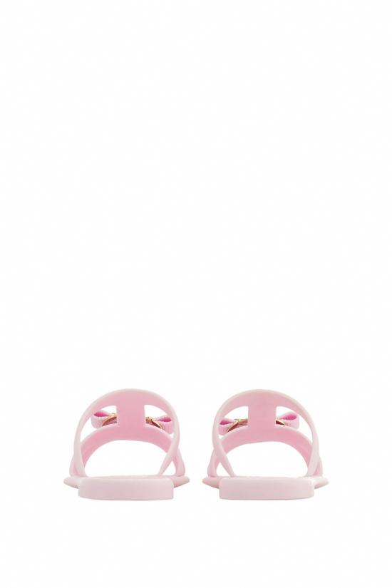  살바토레 페라가모 뉴 바라 플레이트 스트랩 슬라이드 01J325 779975 LIGHT PINK DOM - SALVATORE FERRAGAMO