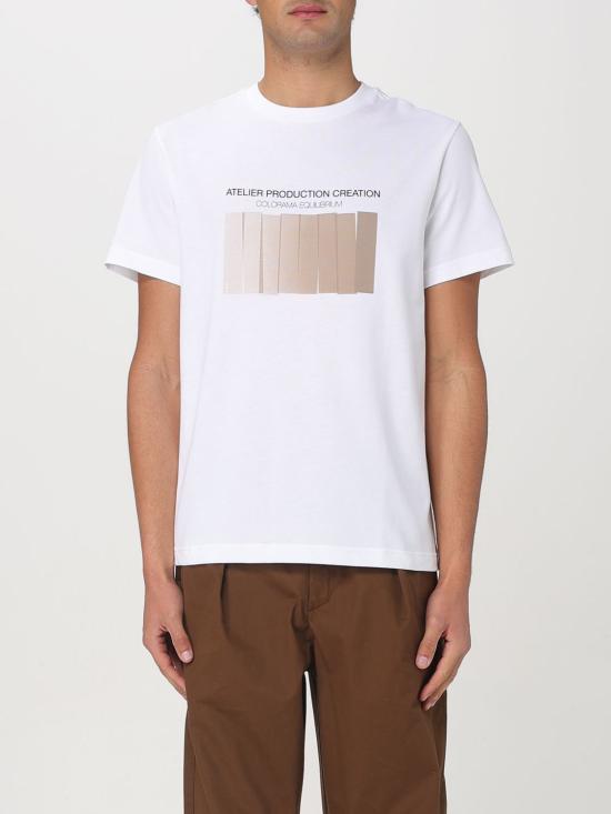 25SS 아페쎄 반팔 티셔츠 COHGSM26503AAB WHITE DOM