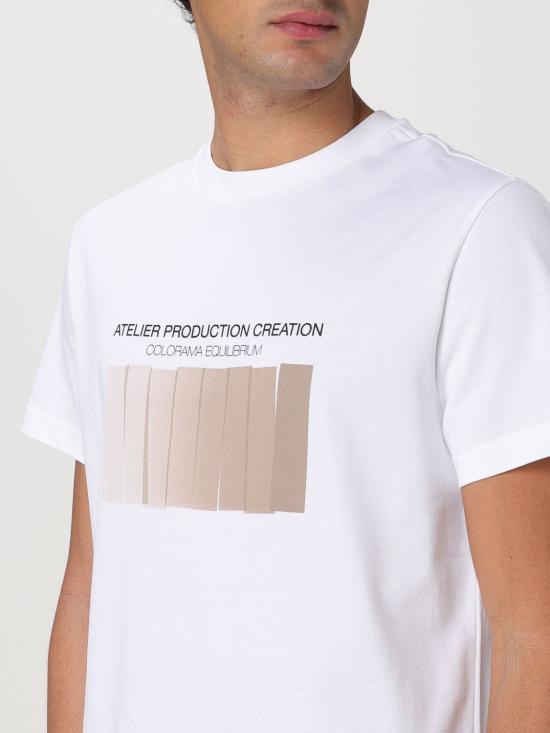 25SS 아페쎄 반팔 티셔츠 COHGSM26503AAB WHITE DOM - A.P.C.