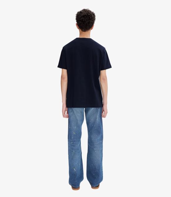 25SS 아페쎄 반팔 티셔츠 COHGSM26504IAK DARK NAVY DOM - A.P.C.