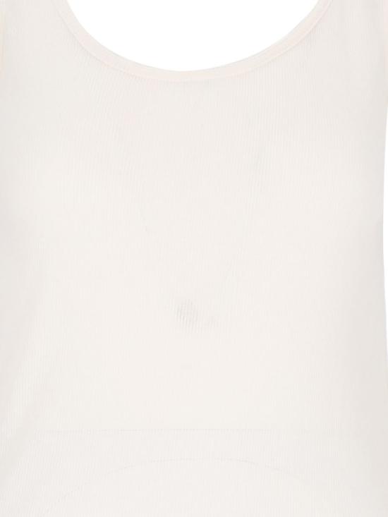 25FW 생로랑 민소매 티셔츠 504959YB2OZ 9502 WHITE - SAINT LAURENT