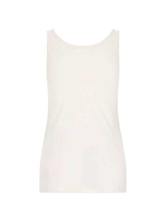 25FW 생로랑 민소매 티셔츠 504959YB2OZ 9502 WHITE - SAINT LAURENT