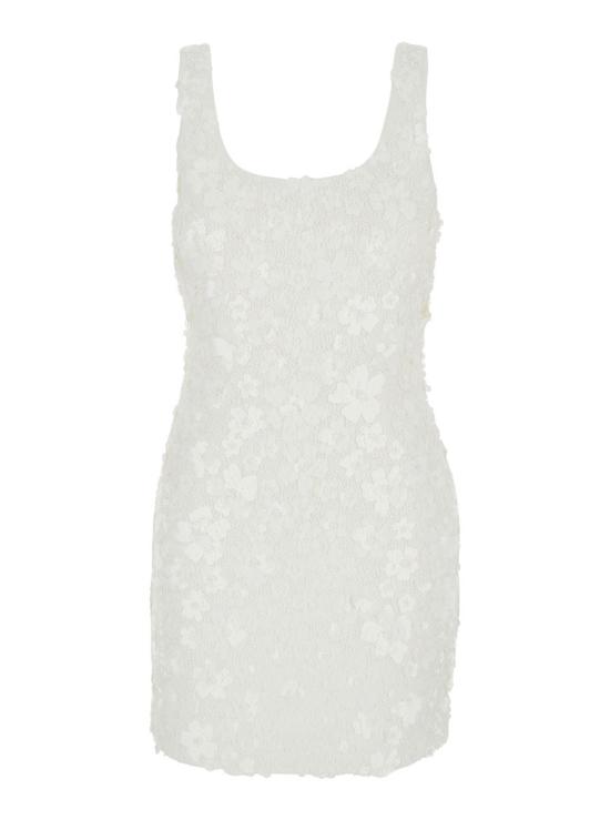 25SS 마이클 코어스 숏 원피스 MS582XYHHS 100 WHITE