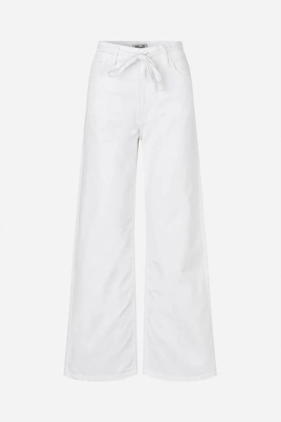  바움 운드 페르드가르텐 스트레이트 팬츠 Baum Und Pferdgarten Ninie 팬츠 브라이트 화이트 - BAUM UND PFERDGARTEN