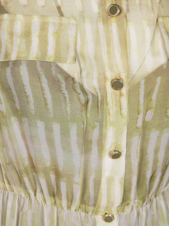 25SS 리우조 롱 원피스 WA5031TS079 M9549 M9549 GREEN FANTASY - LIU JO