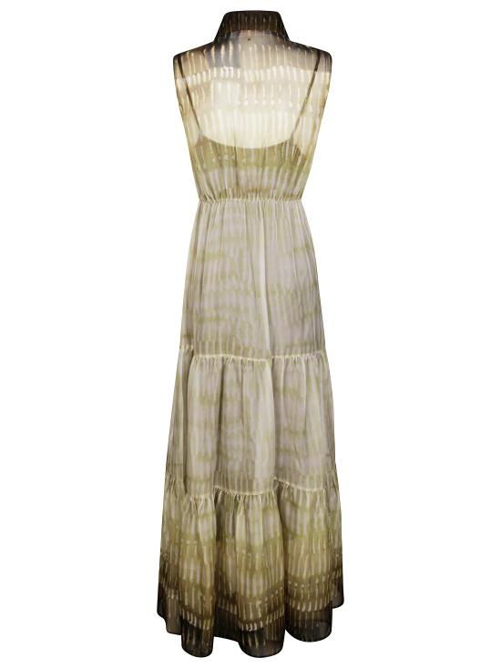 25SS 리우조 롱 원피스 WA5031TS079 M9549 M9549 GREEN FANTASY - LIU JO