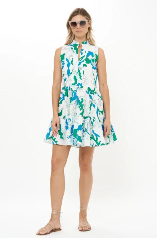  Oli 숏 원피스 올리 요크 드레스 오키드 그린 - OTHER BRANDS