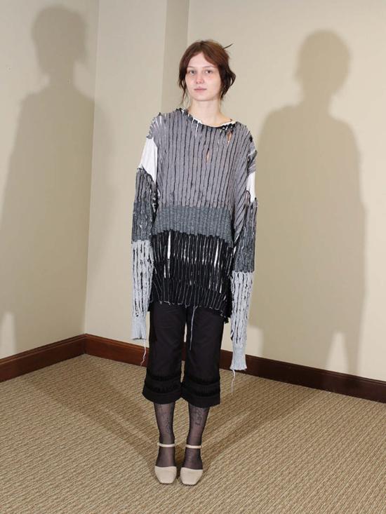  하이 스트레이트 팬츠 알라라 트라우저 블랙 - HAI