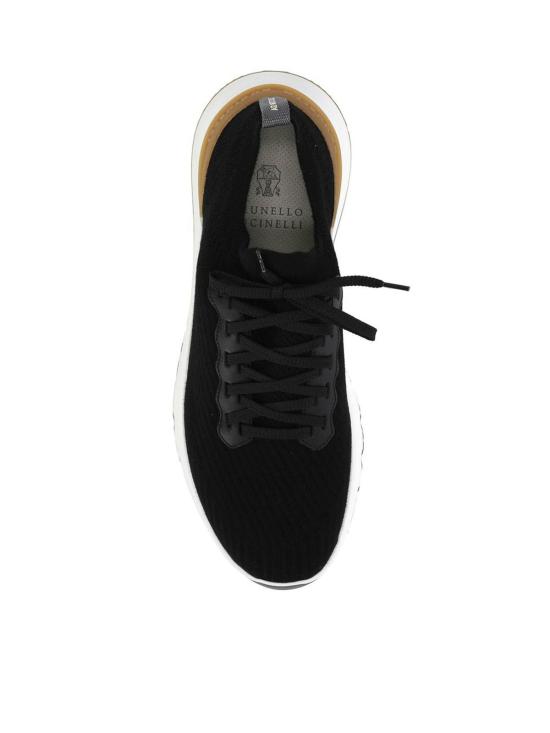  브루넬로 쿠치넬리 스니커즈 MZUPMB0252CIK10 Black - BRUNELLO CUCINELLI
