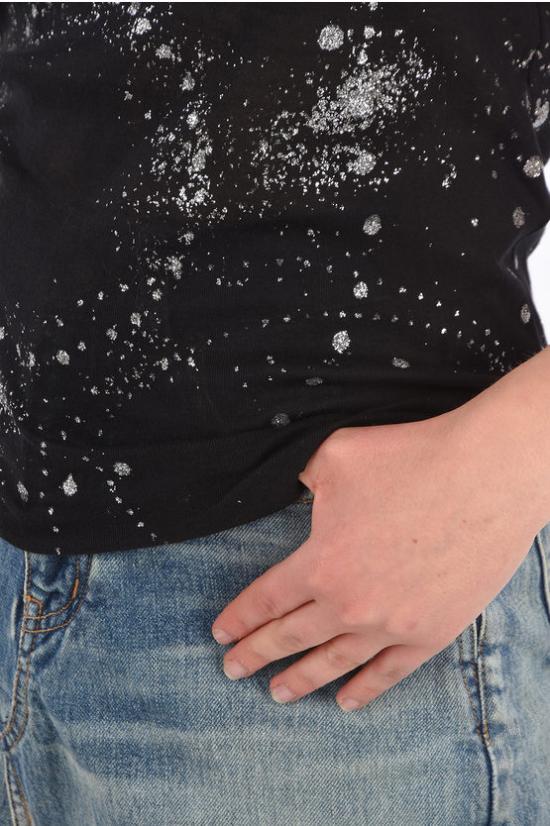  생로랑 민소매 티셔츠 BMK 603277 YB0I2 1081 Black - SAINT LAURENT