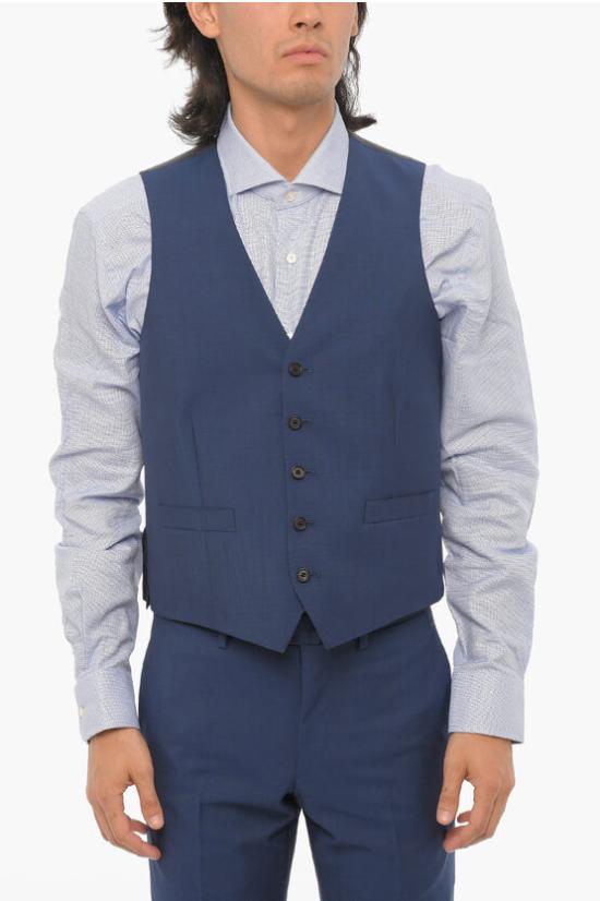  카루소 수트 세트 LN8JM201F PE0J06 0150 Blue - CARUSO