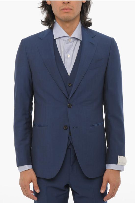  카루소 수트 세트 LN8JM201F PE0J06 0150 Blue - CARUSO