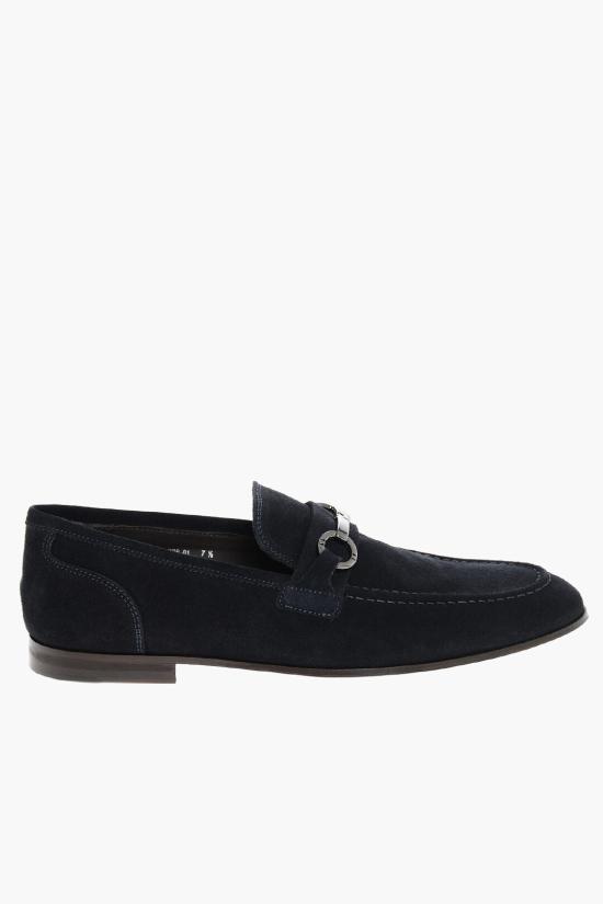  꼬르넬리아니 로퍼 89TM14 2120908 001 Blue - CORNELIANI