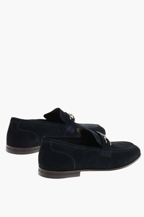  꼬르넬리아니 로퍼 89TM14 2120908 001 Blue - CORNELIANI