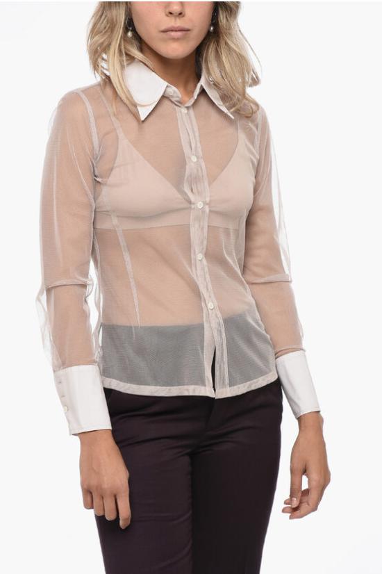  마르지엘라 셔츠 S52DT0004 S78141 212 Beige