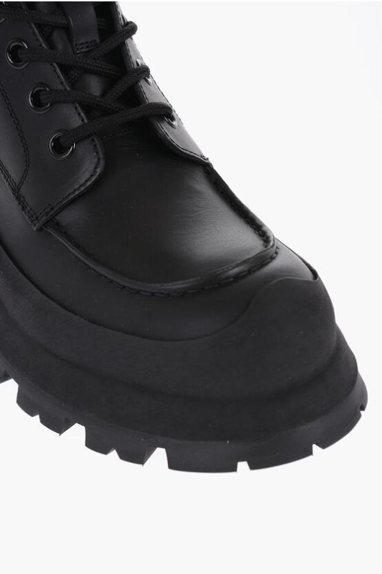  알렉산더 맥퀸 부츠 758769 WHLZ4 1000 Black - ALEXANDER MCQUEEN