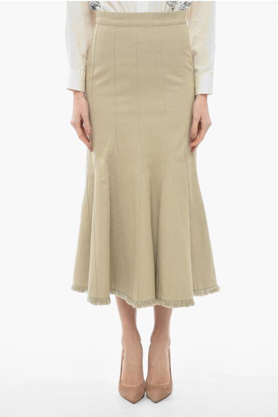  막스마라 롱 스커트 2311010332600 003 Beige