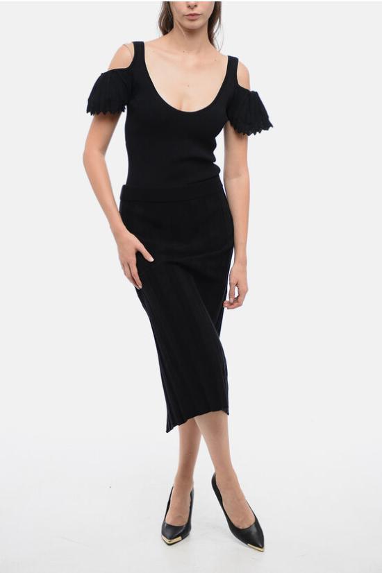  막스마라 스커트 2323060133600 004 Black - MAX MARA