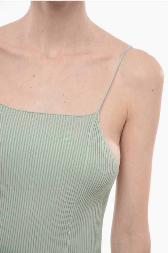  에어론 미디 원피스 AW23RSDR412436333 04 Green - AERON