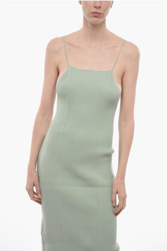  에어론 미디 원피스 AW23RSDR412436333 04 Green - AERON