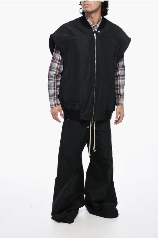  릭 오웬스 베스트 RU01D3761FK09 Black - RICK OWENS