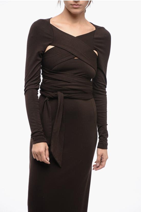  돌체앤가바나 롱 원피스 F6COET FUGRH M1512 Brown - DOLCE & GABBANA