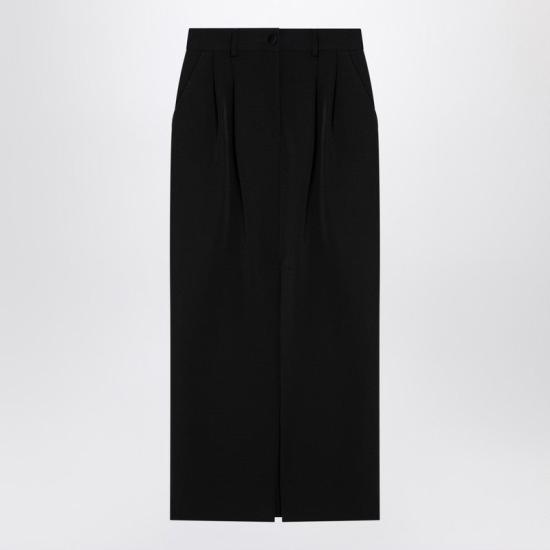 24FW 돌체앤가바나 스커트 F4CZ8TFU21E XH DOLCE N0000 102 black