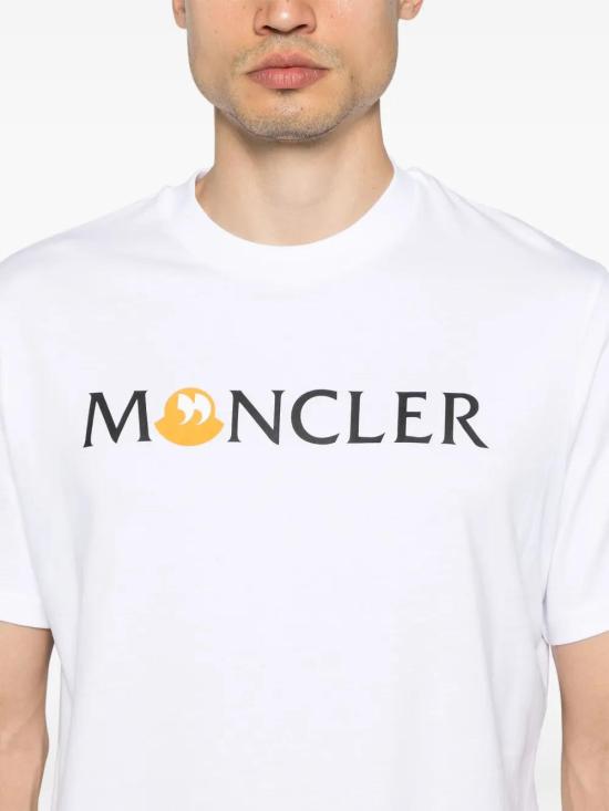  몽클레어 반팔 티셔츠 K10918C0004689AJS white - MONCLER