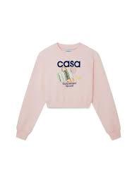  카사블랑카 긴팔 티셔츠 CSBW241PRSW027PI EQUIPEMENT SPORTIF DOM