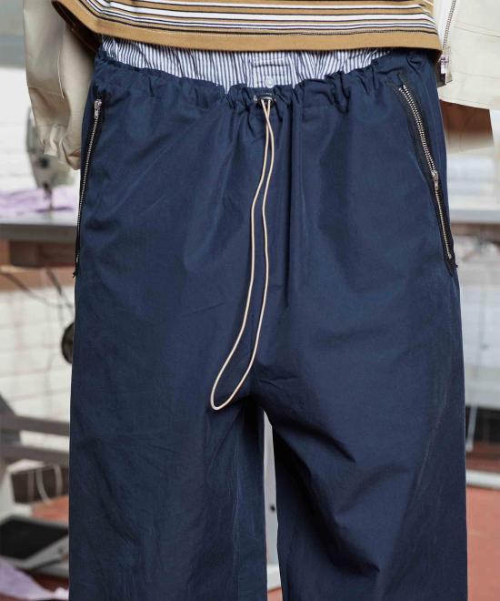  카미엘 포트젠스 스트레이트 팬츠 CAFM241PRPN012NV NAVY DOM - CAMIEL FORTGENS