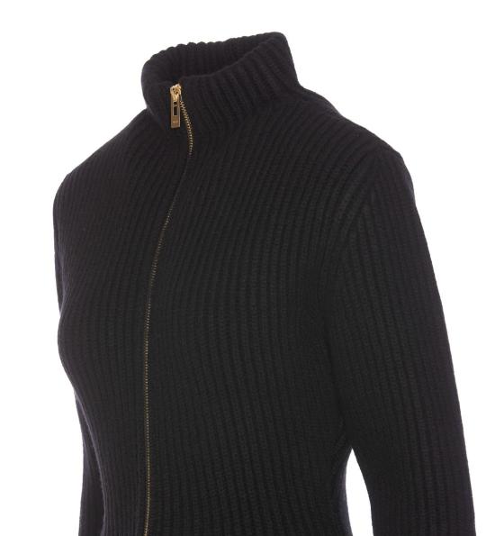 25SS 알라이아 스웨터 AA9S0337K015A995 Black - ALAIA