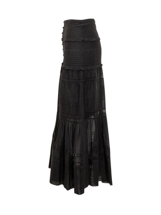 25SS 이자벨마랑에뚜왈 숏 스커트 25PJU0282FAC1J15E 01BK Black - ISABEL MARANT ETOILE