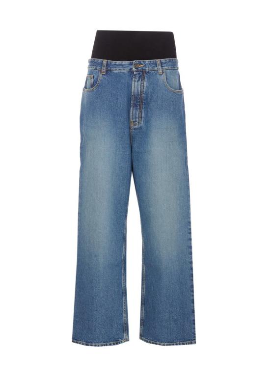 25SS 알라이아 데님 팬츠 AA9P0155T5364525 BLUE