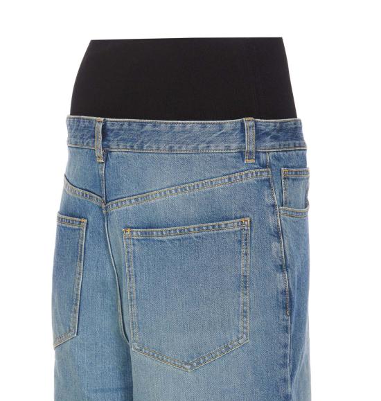 25SS 알라이아 데님 팬츠 AA9P0155T5364525 BLUE - ALAIA