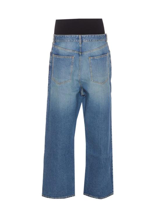 25SS 알라이아 데님 팬츠 AA9P0155T5364525 BLUE - ALAIA