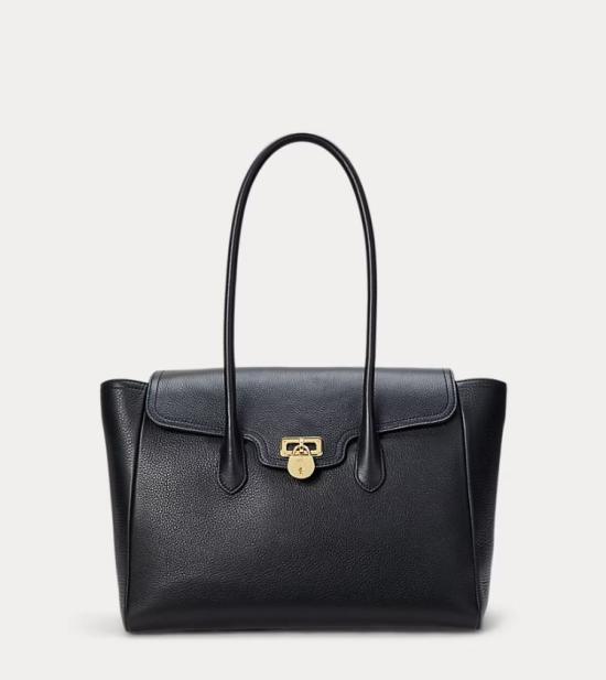 25SS 랄프 로렌 숄더백 431966862001001 BLACK Black