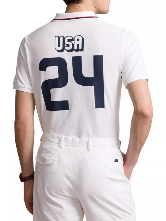 24FW 폴로 랄프로렌 반팔 티셔츠 MNPOKNI1N822915 100 DOM - POLO RALPH LAUREN