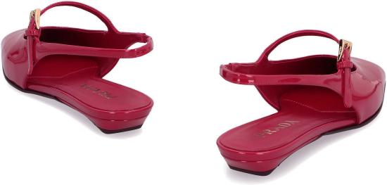 25SS 프라다 플랫 슈즈 1F828NF015069 F0E06 RED - PRADA