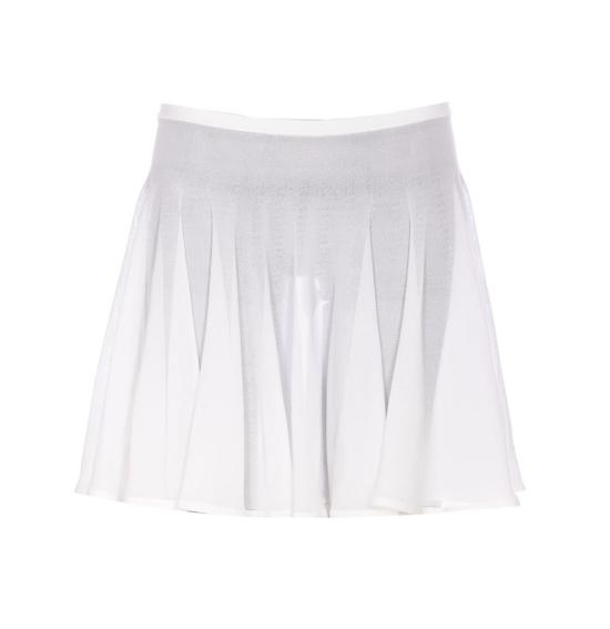 25SS 알라이아 숏 스커트 AA9J2306K053A000 WHITE