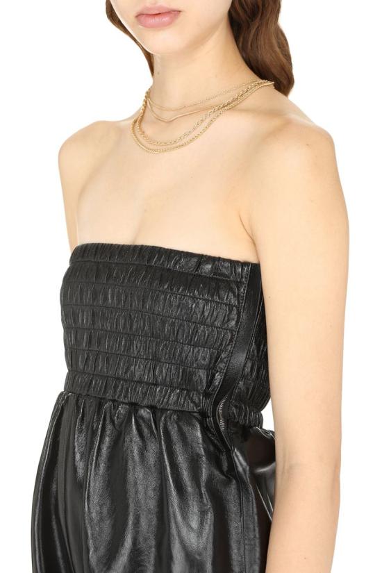  보테가베네타 점프수트 630690VKLC0 1000 Black - BOTTEGA VENETA