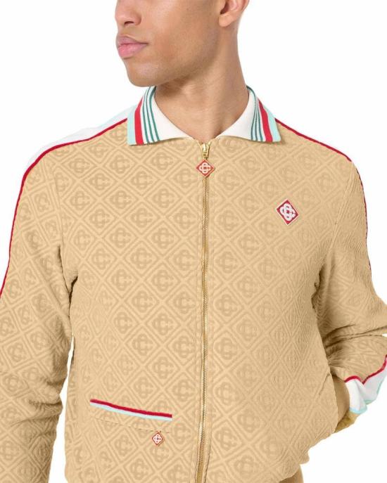  카사블랑카 자켓 CSBM3FRJK014YL TAUPE DOM - CASABLANCA