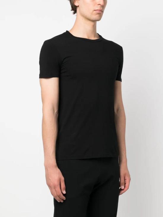  에르메네질도제냐 반팔 티셔츠 N2M20009 black - ERMENEGILDO ZEGNA