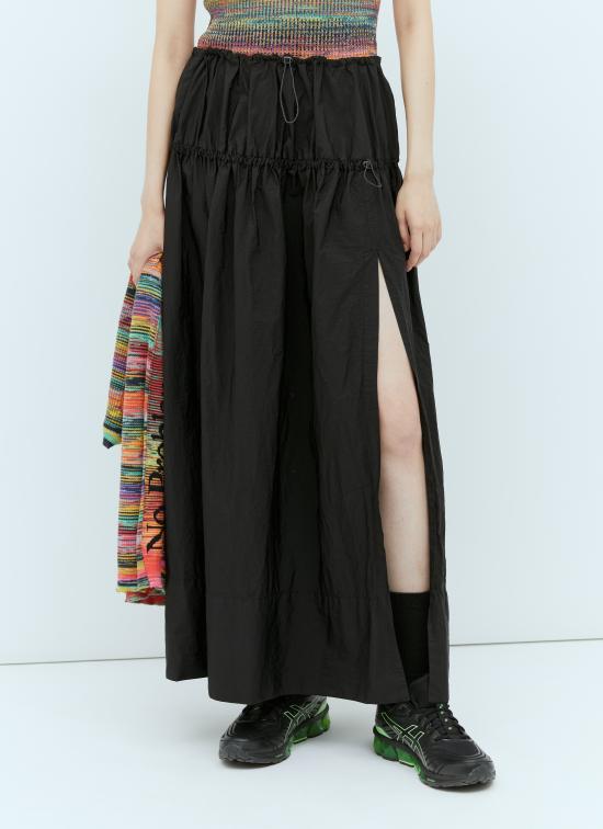  에리즈 어라이즈 롱 스커트 ARIW3FRSK039BK BLACK DOM